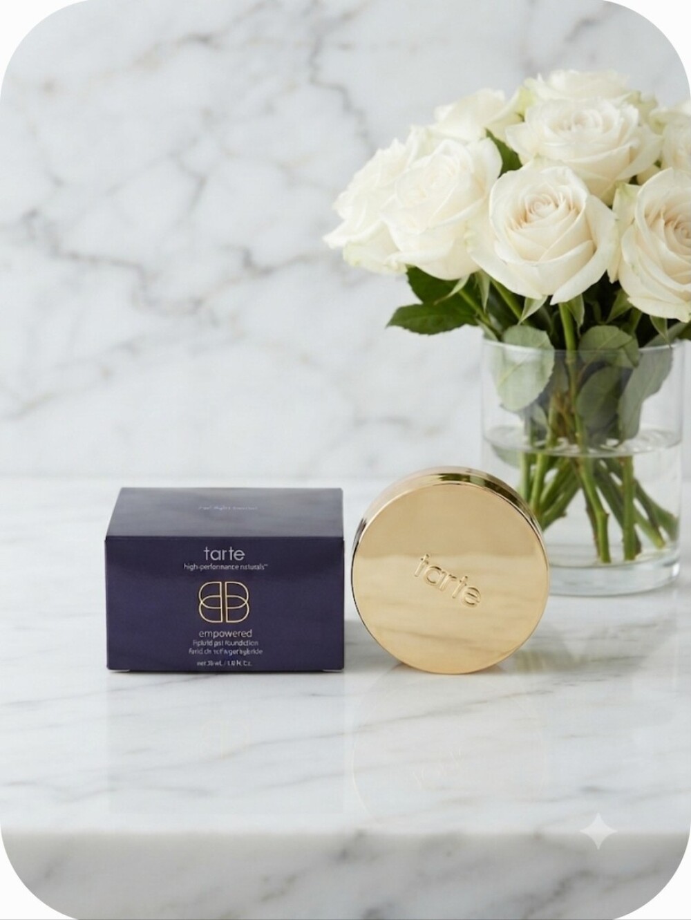 Tarte Empowered Hybrid Gel Foundation - Chestnut ☆ RARE ☆